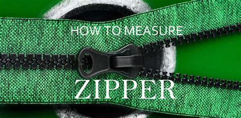 how to measure zipper test|how to measure zipper gauge.